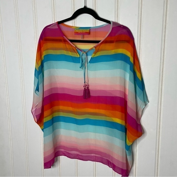 Trina Turk 25th Anniversary Sobe Top Size M/L - Picture 4 of 6